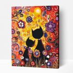 Egymás mellett számfestő